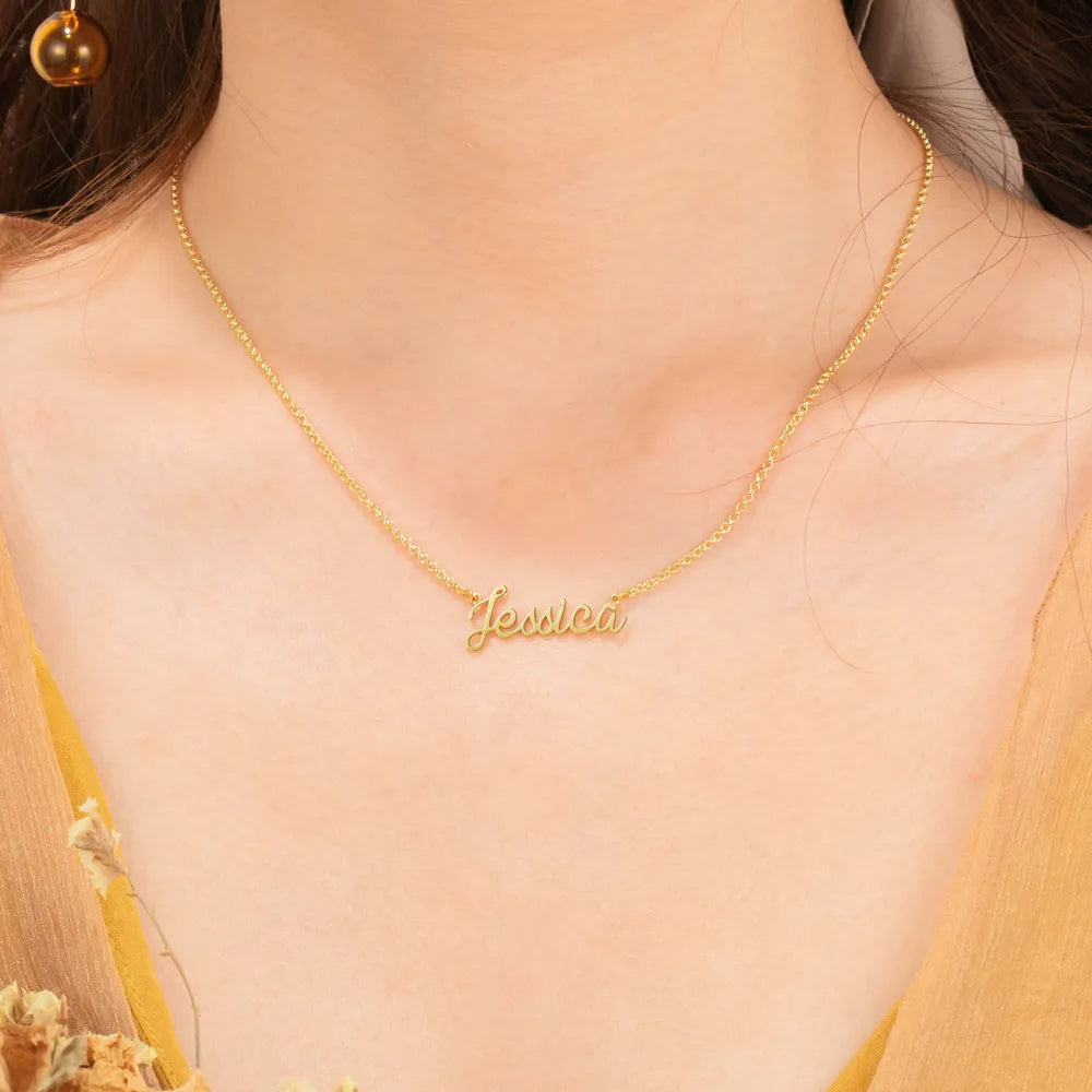 Colar Personalizado (Ouro 18k, Prata 925, Ouro Rose)