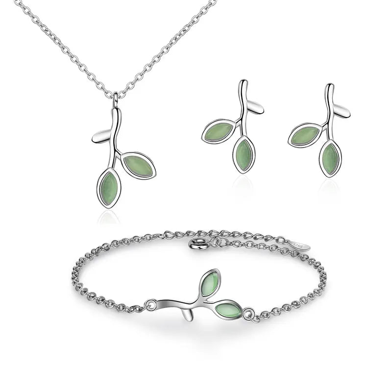 Conjunto Folha Bud (3 peças)