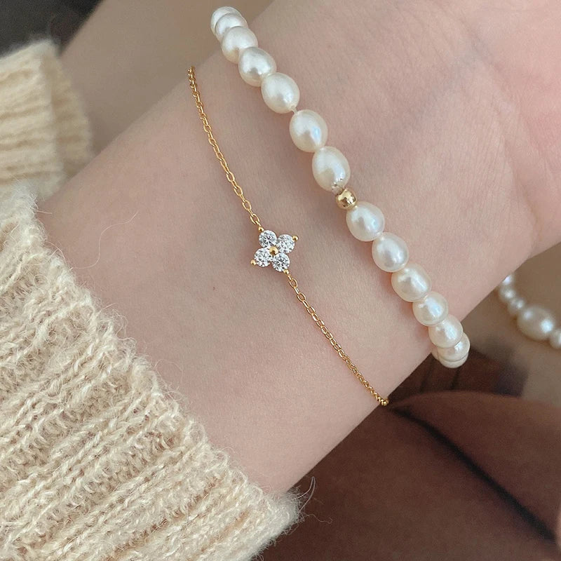 Bracelete quatro pétalas