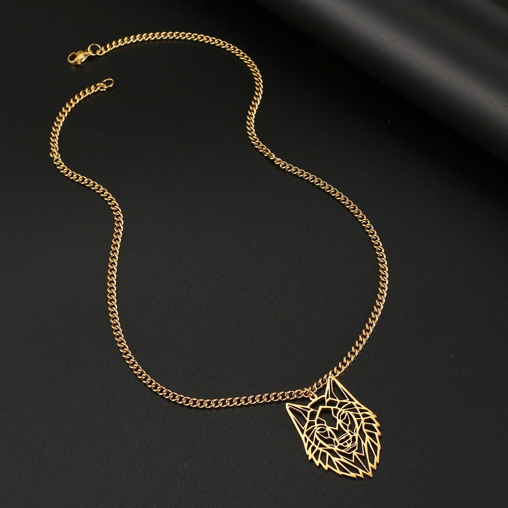 Colar Lobo Masculino