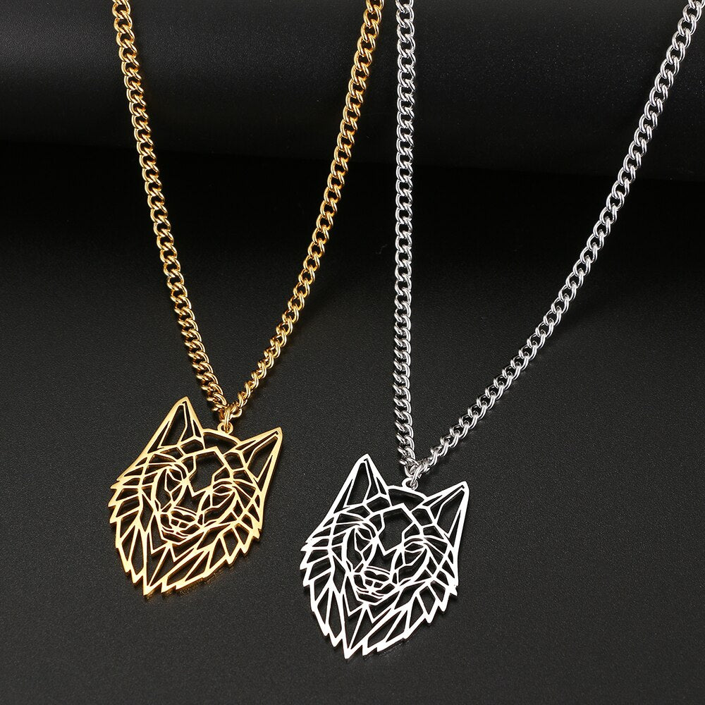 Colar Lobo Masculino