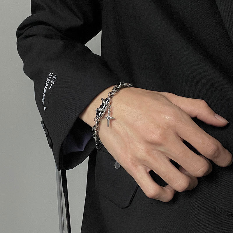 Pulseira pedra angular coleção loft masculino 2024.2