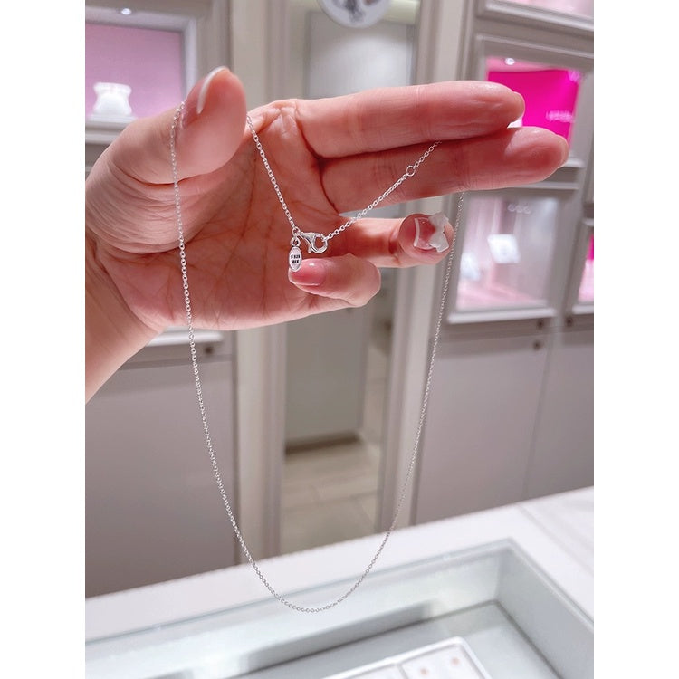 Colar de coração pandora prata 925