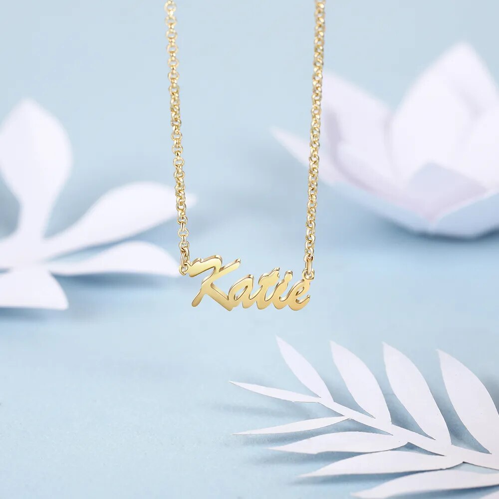 Colar Personalizado (Ouro 18k, Prata 925, Ouro Rose)