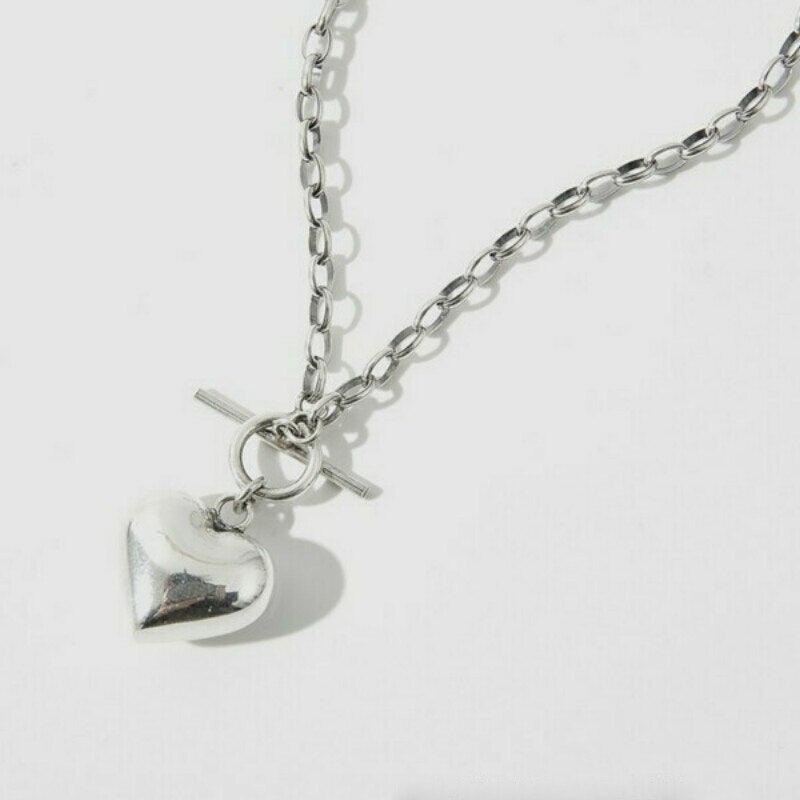 Colar De coração Prata 925 - Basttino