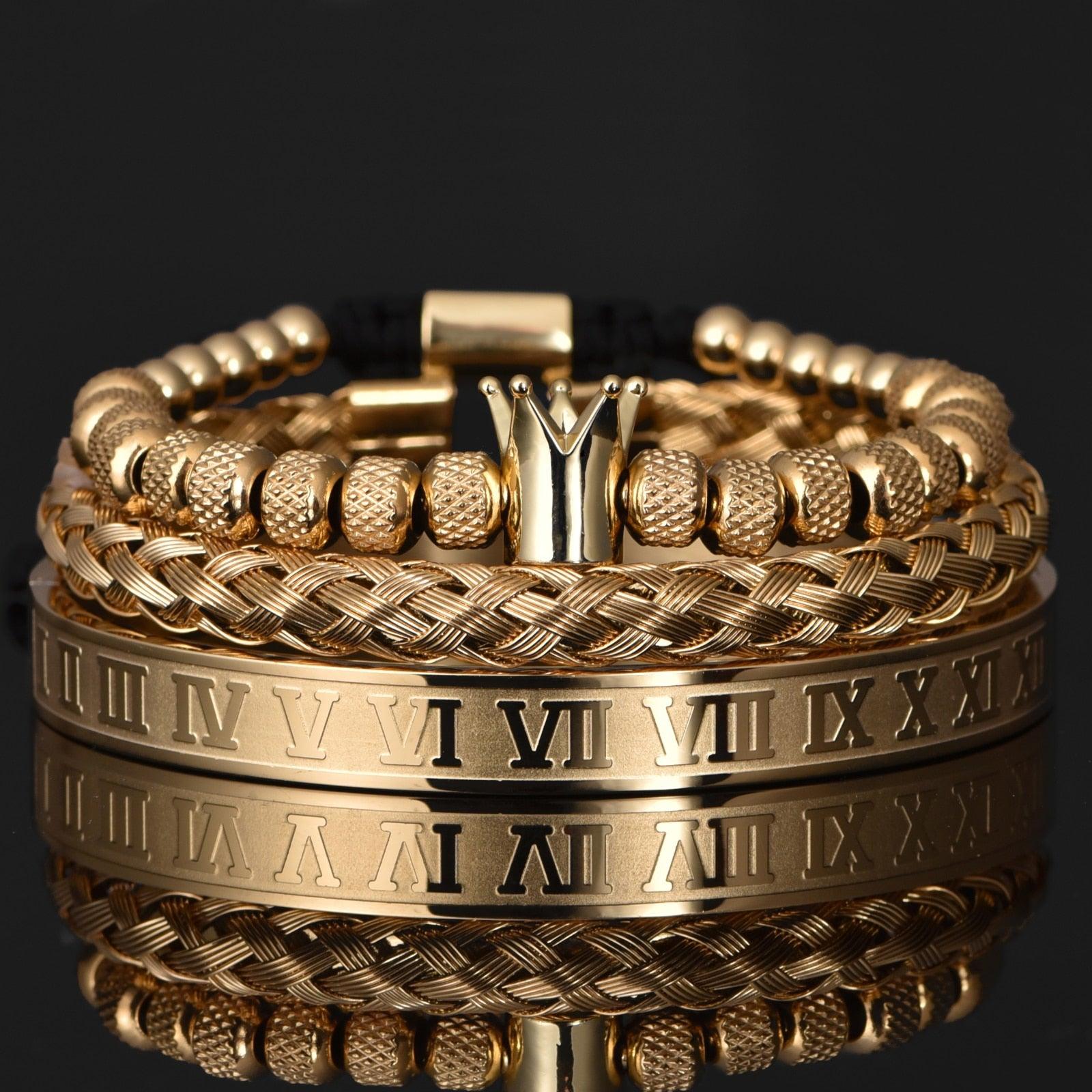 Conjuntos de Bracelete Royal (4 Modelos) - Basttino