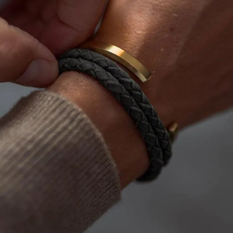 Bracelete Masculino Minimalista 6mm