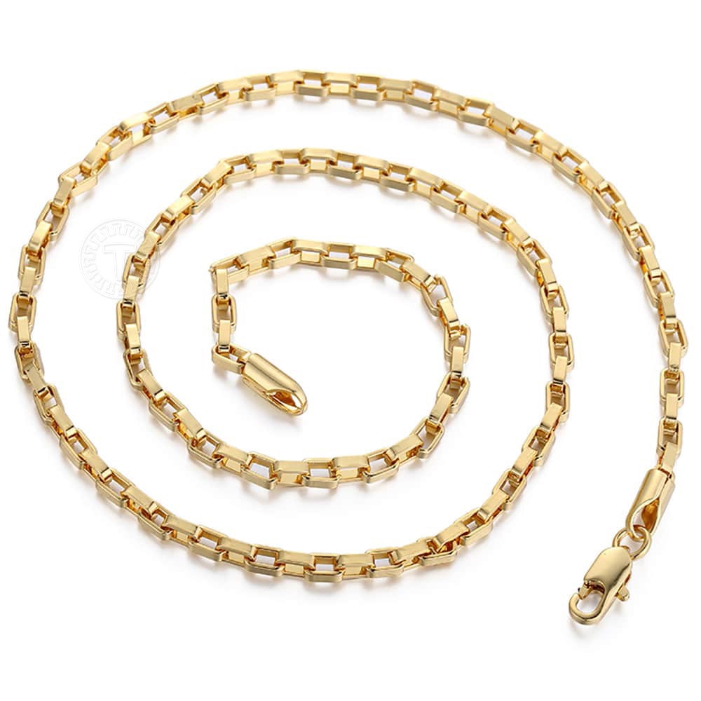 Colar Masculino Elo Veneziano (Banhado 18k)