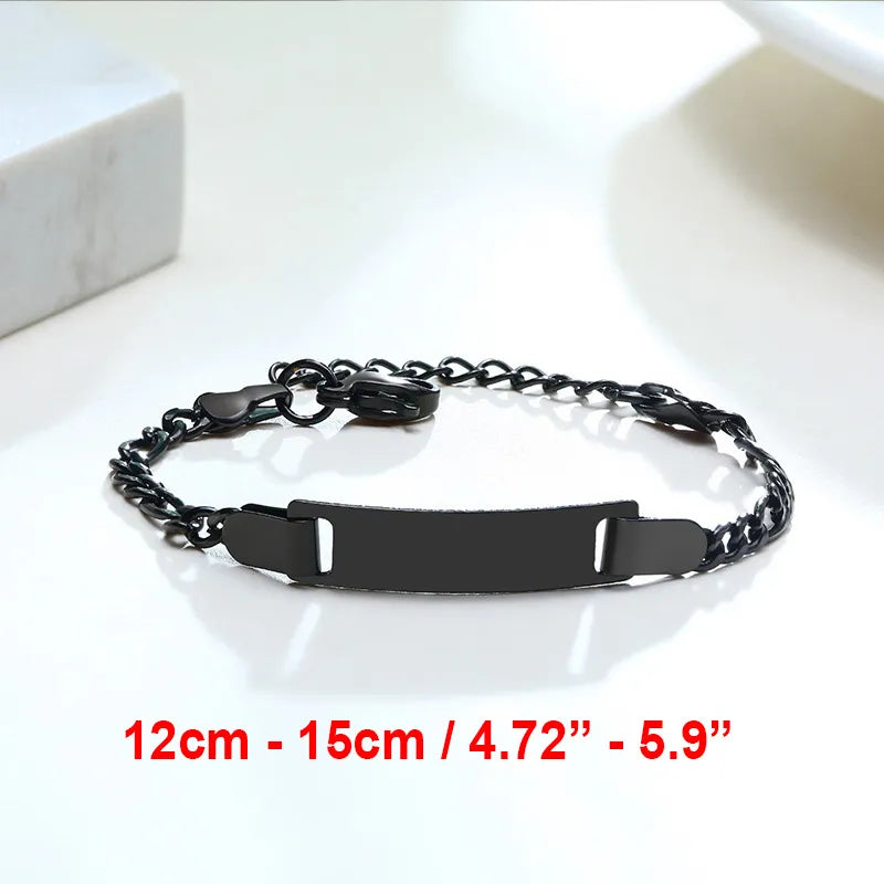 Pulseira infantil personalizada (5 a 14 anos)