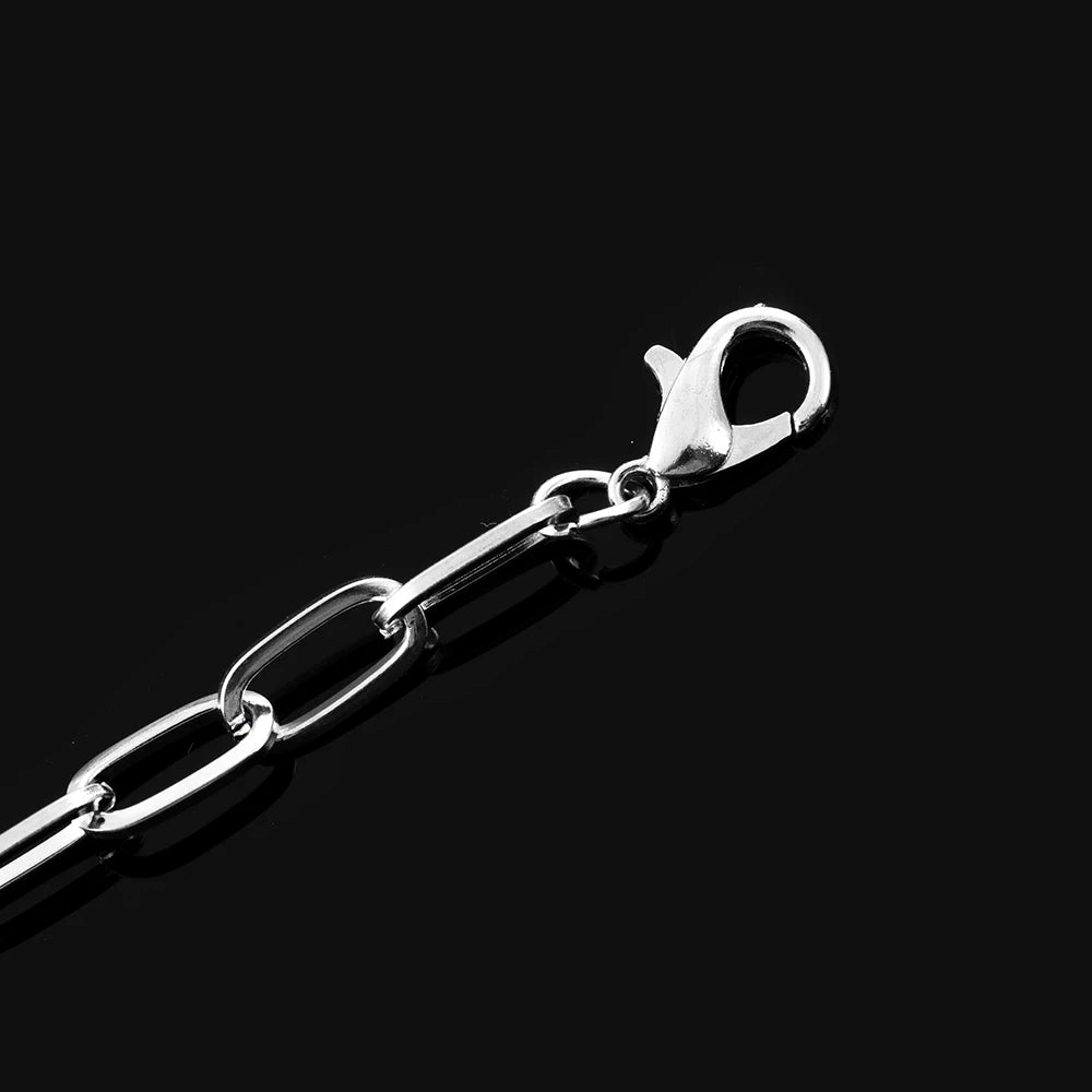 Pulseira masculina Elo Cartier prata