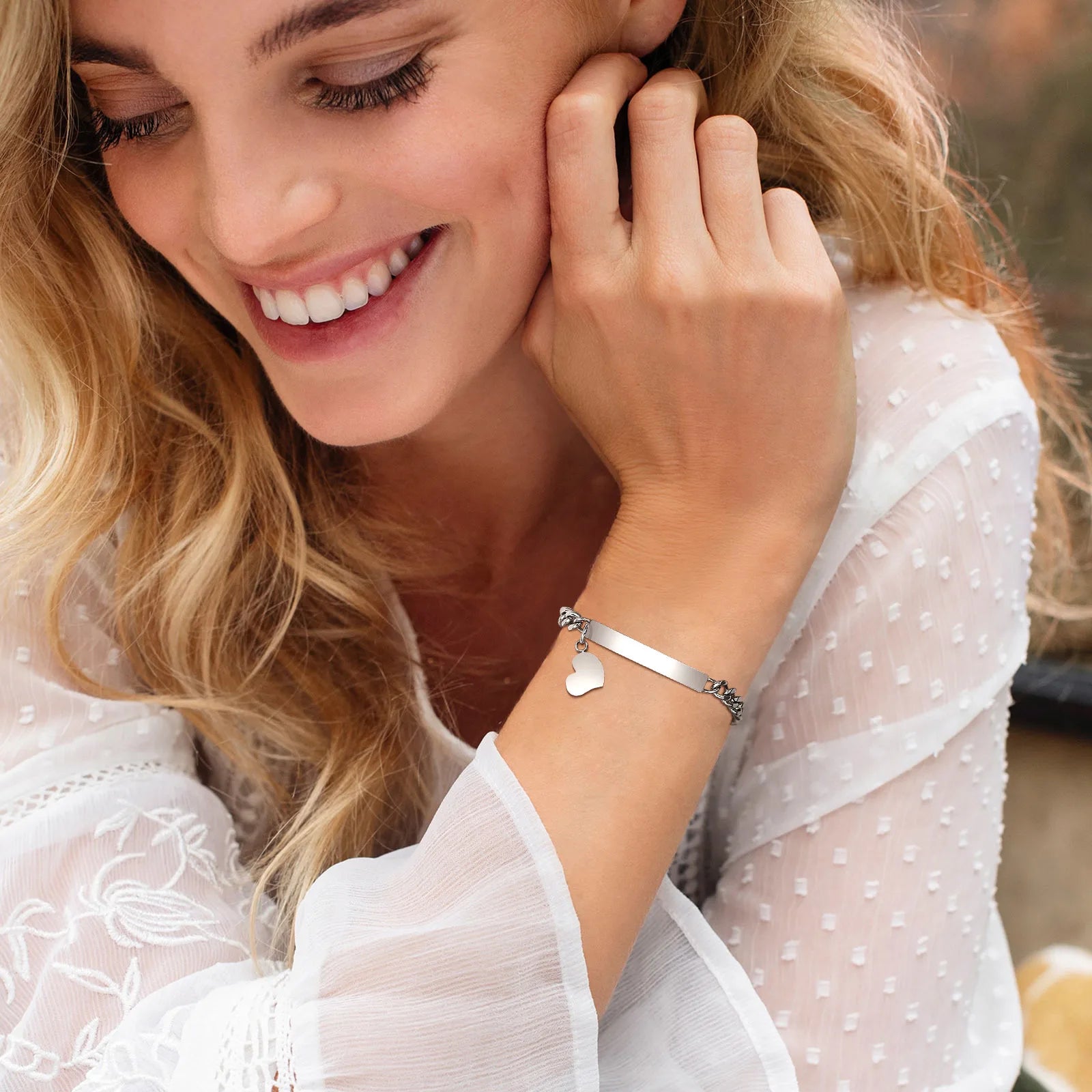 Pulseira infantil elo cuban (0 a 5 anos)