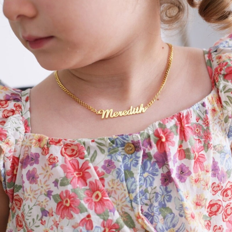 Colar personalizado Infantil (estilo choker)