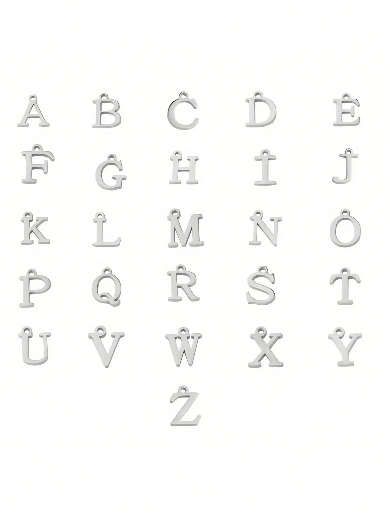 Colar feminino Inicial (A-Z)