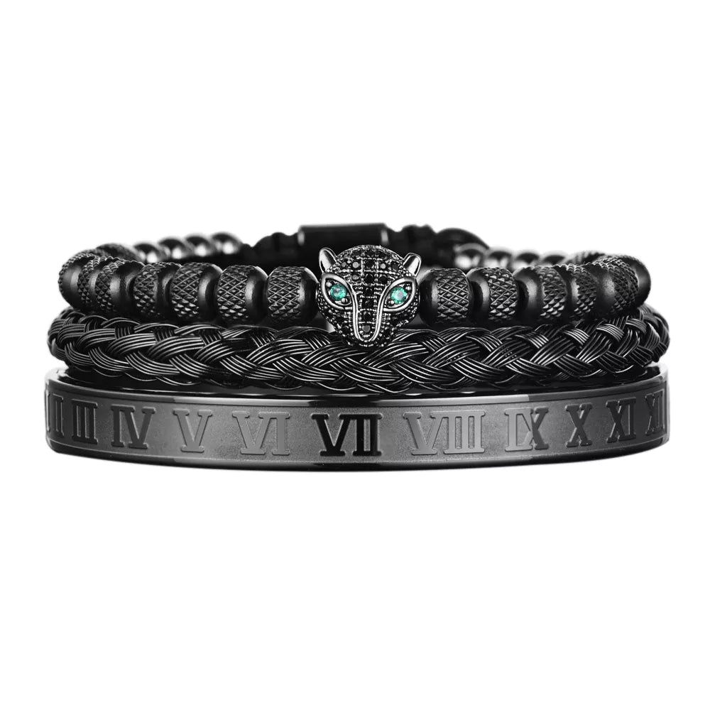 Bracelete Masculino Black Panther