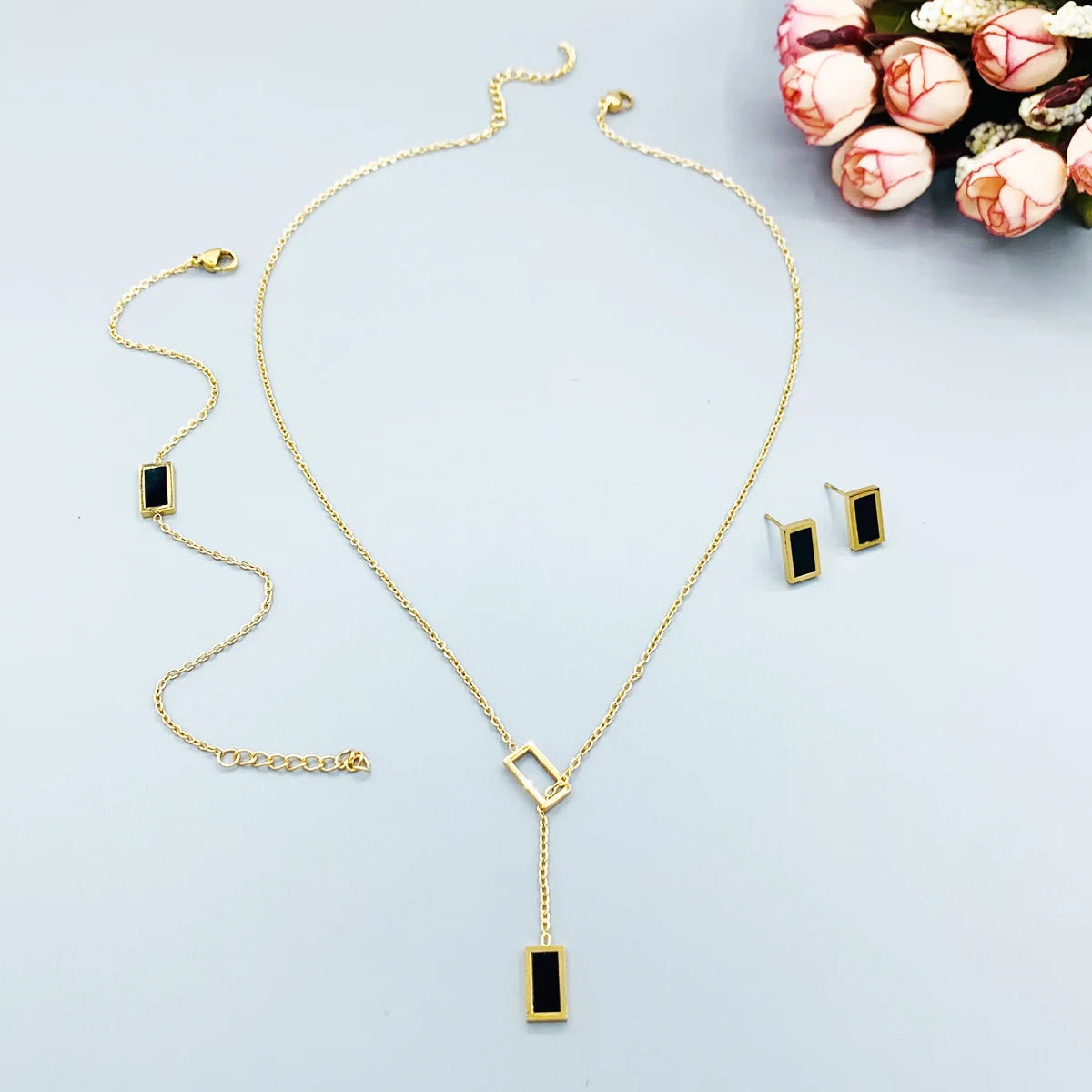 Conjunto Black obsidiam (4 peças)