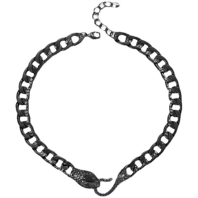 Colar feminino vintage Punk Viper