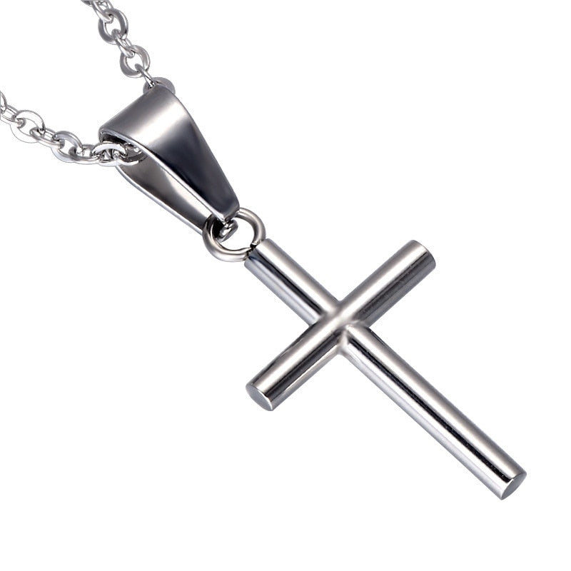 Colar Cruz Masculino (Banhado 18k)