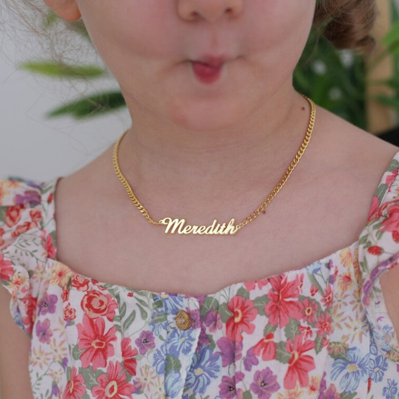 Colar personalizado Infantil (estilo choker)