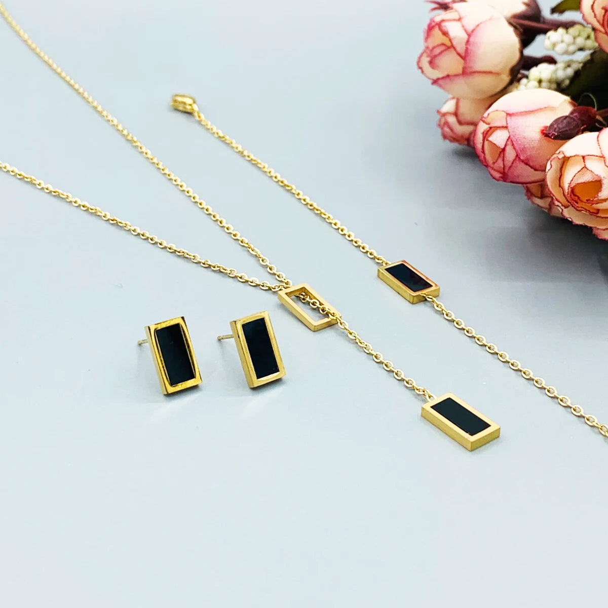 Conjunto Black obsidiam (4 peças)