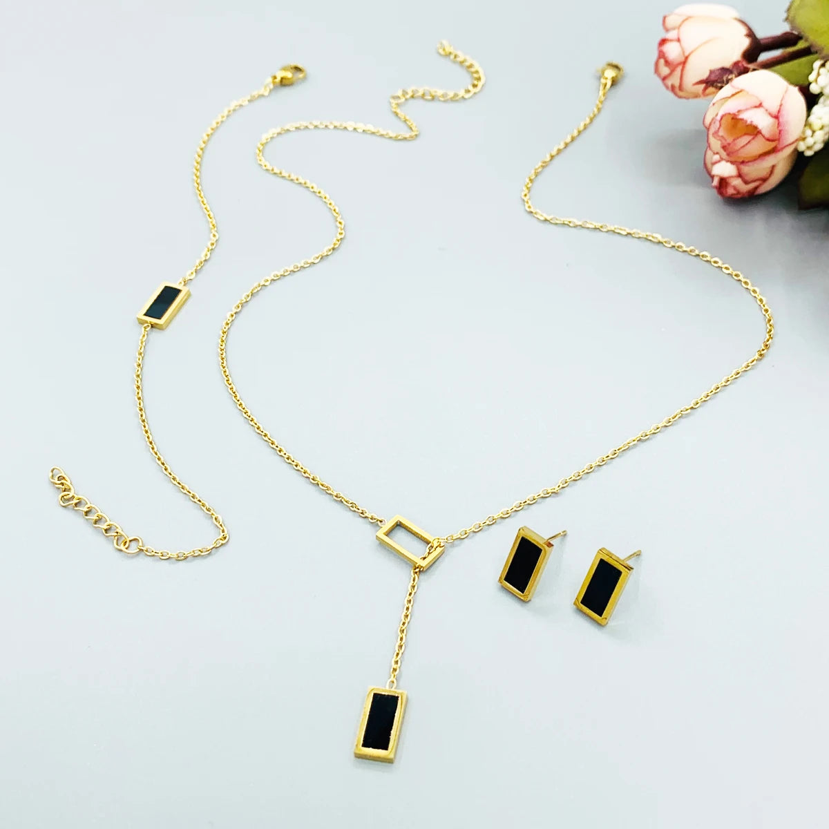 Conjunto Black obsidiam (4 peças)