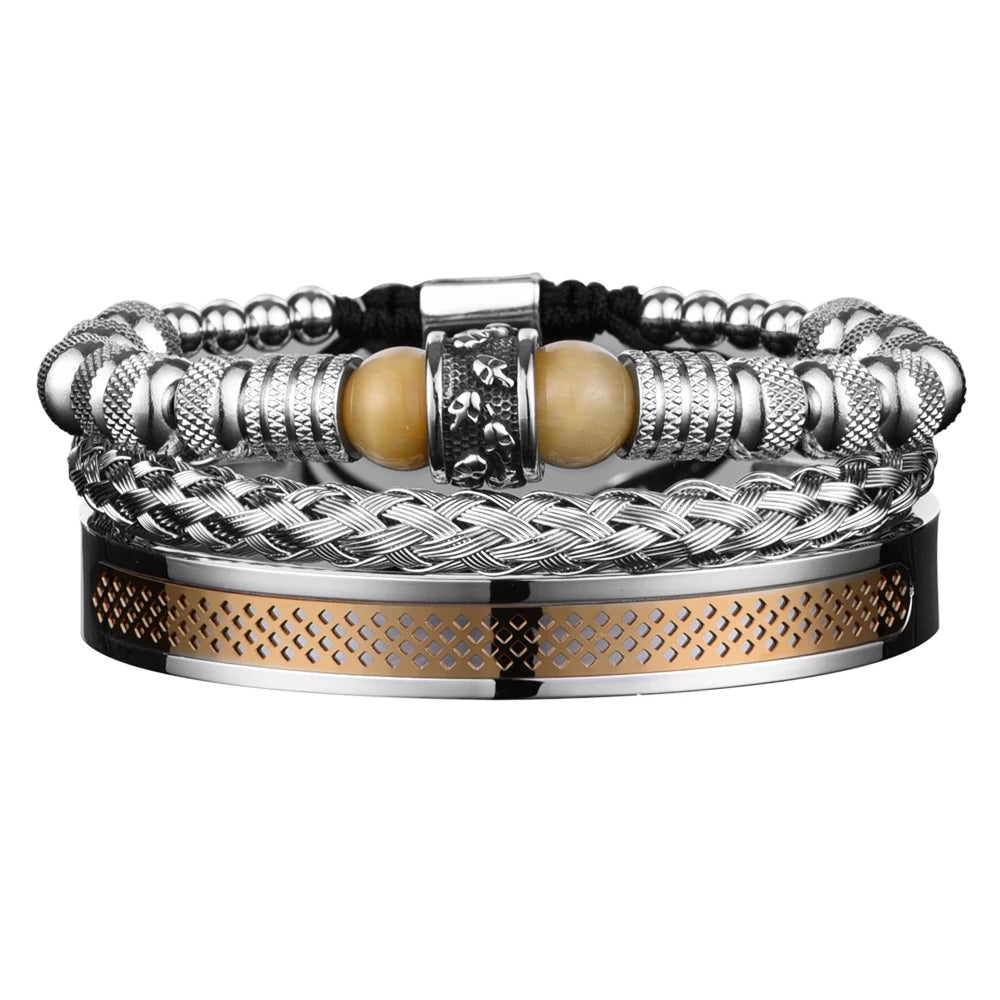 Bracelete royal olho do tigre