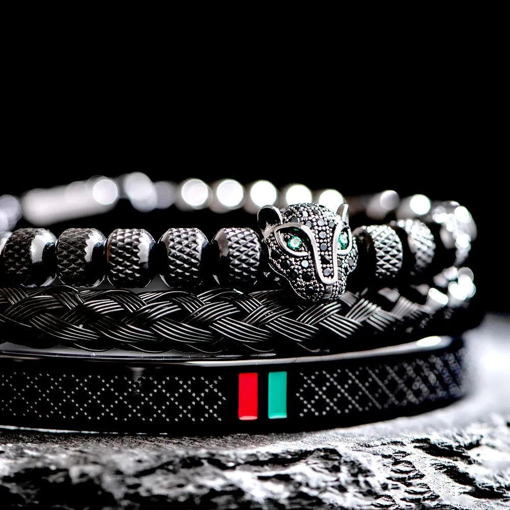 Bracelete Masculino Panther