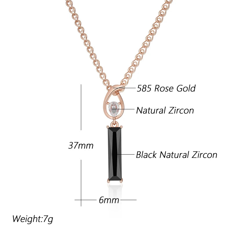 Colar Nuit - Ouro Rose 585 - Coleção 2025.2