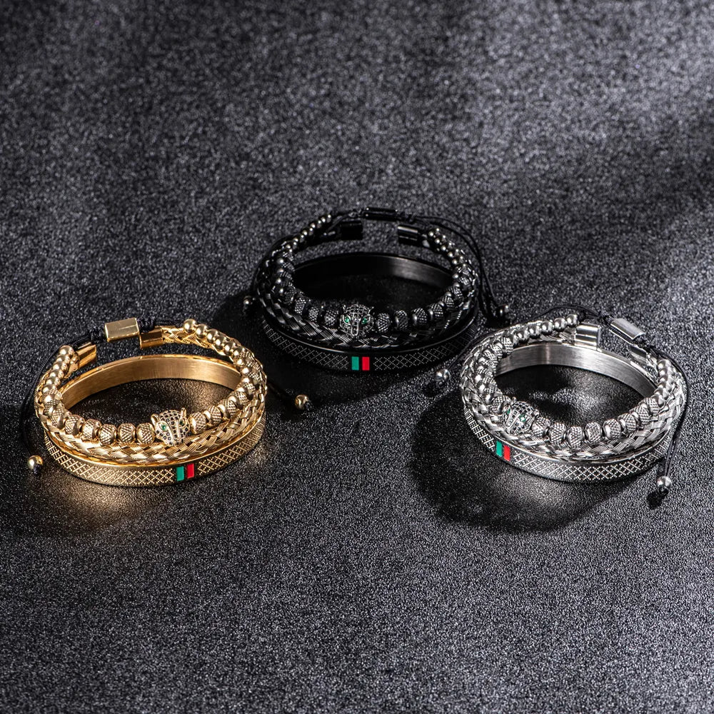Bracelete Masculino Panther