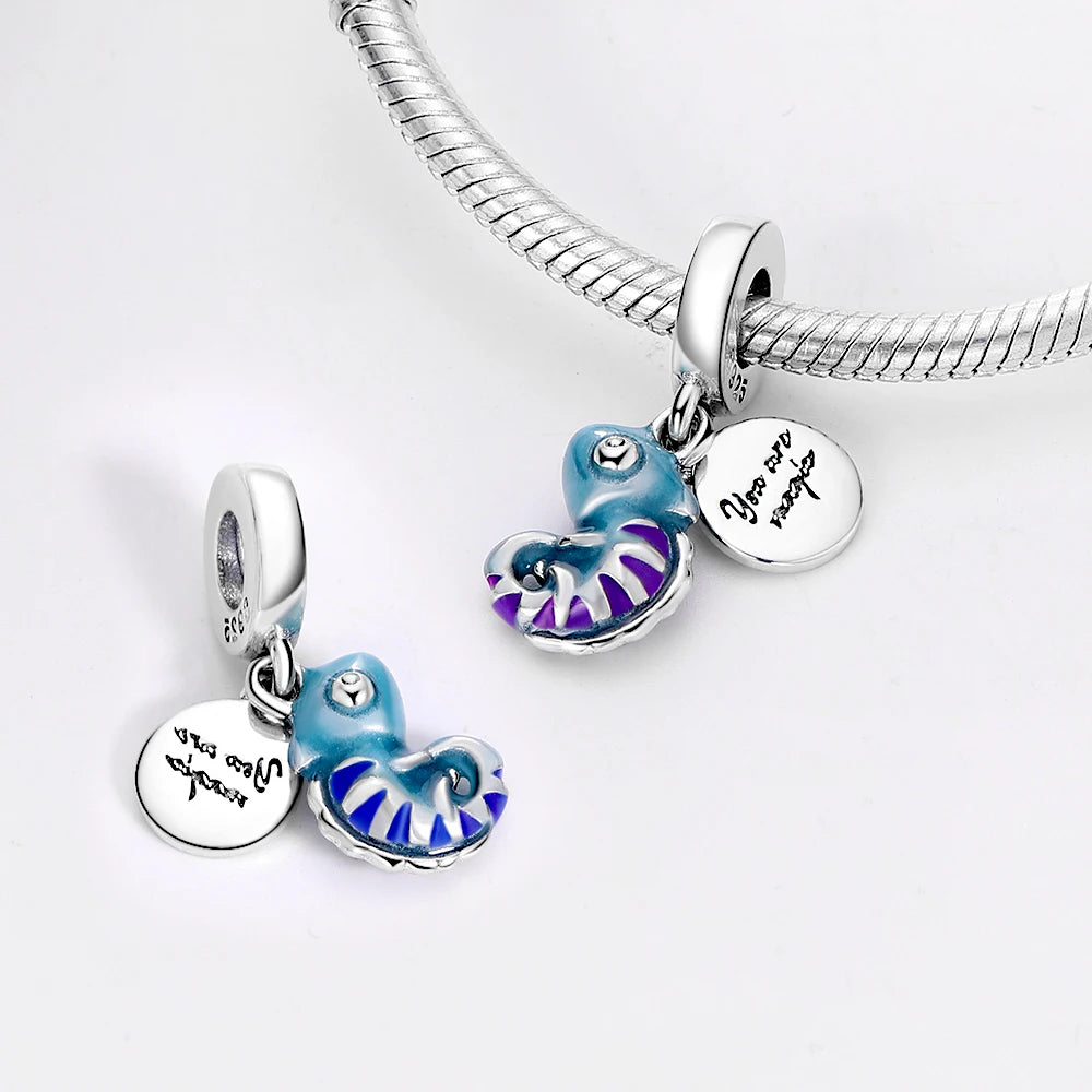 Berloques camaleão prata 925