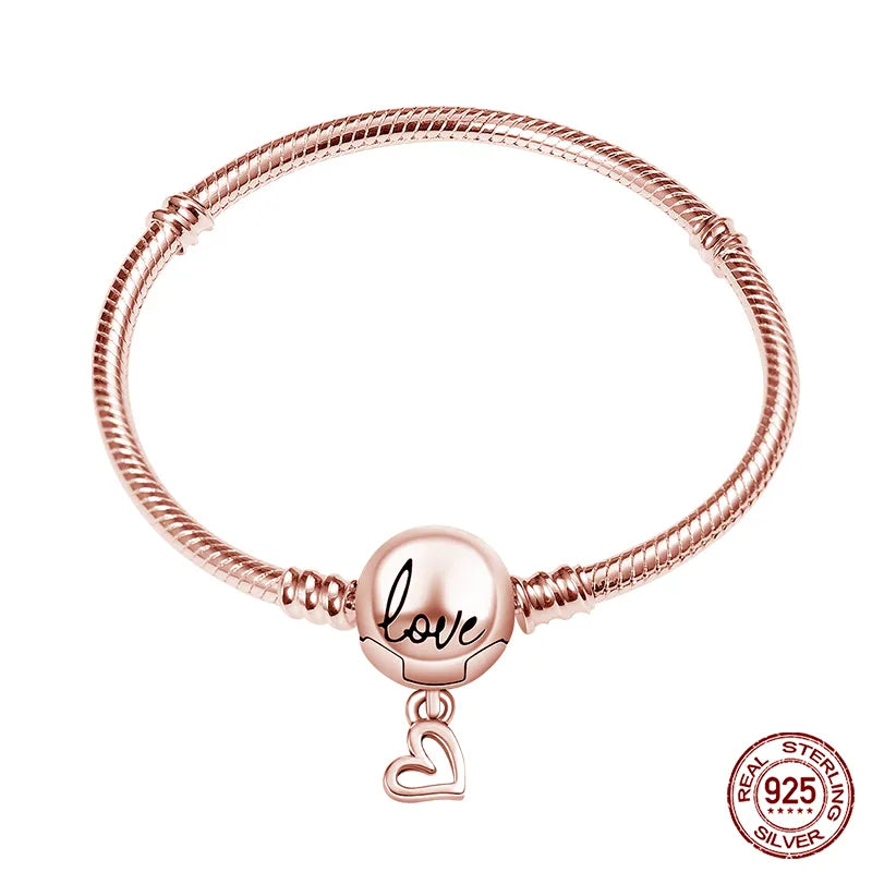 Pandoras braceletes prata 925 (1 ano de garantia)