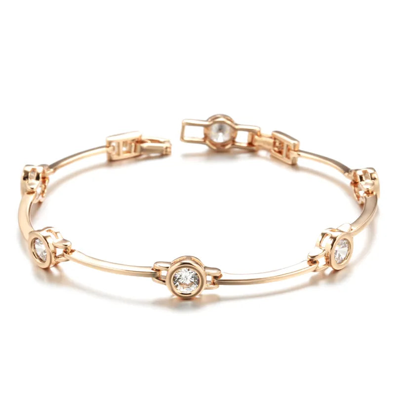 Bracelete Ouro Rose 585 Pérola Radiante