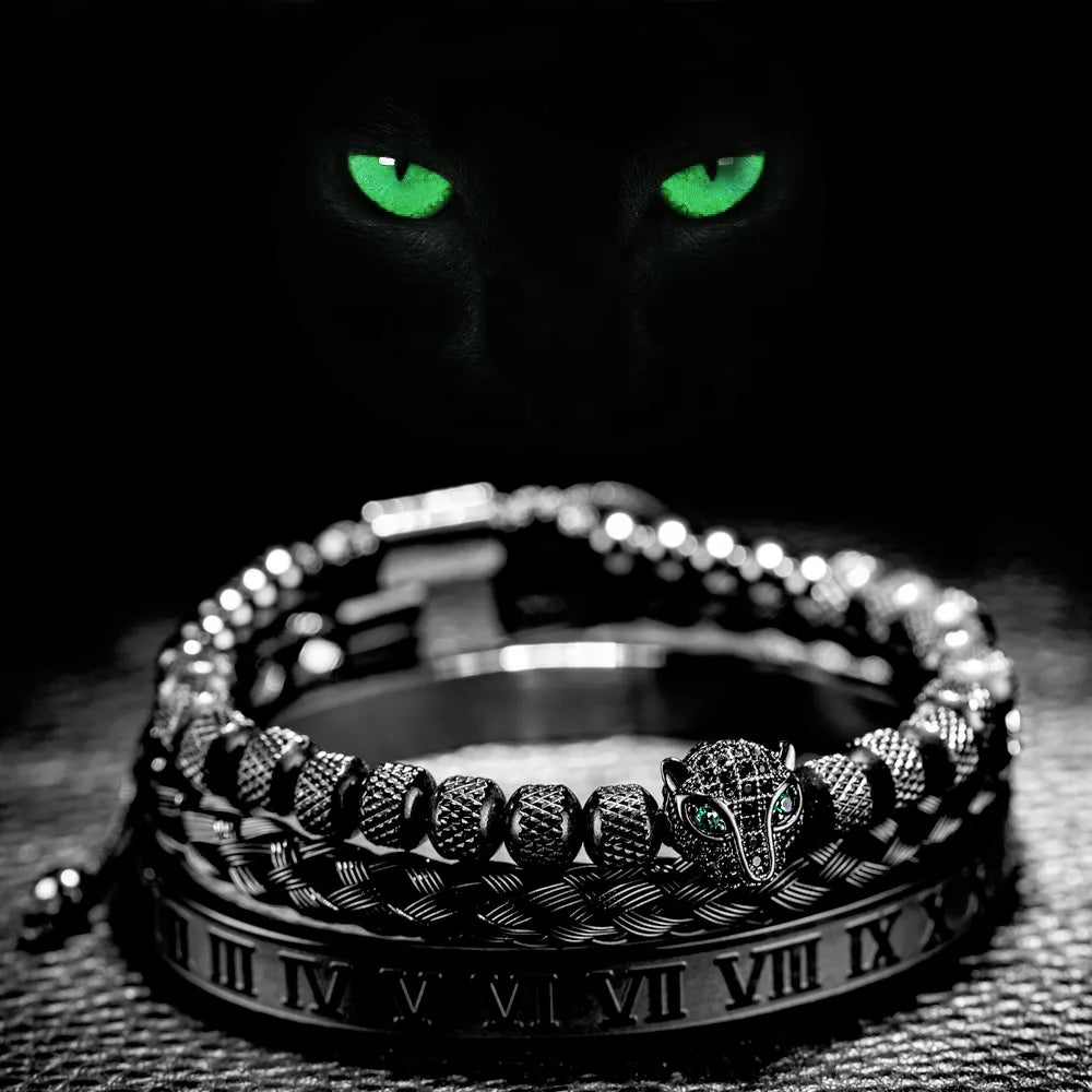 Bracelete Masculino Black Panther