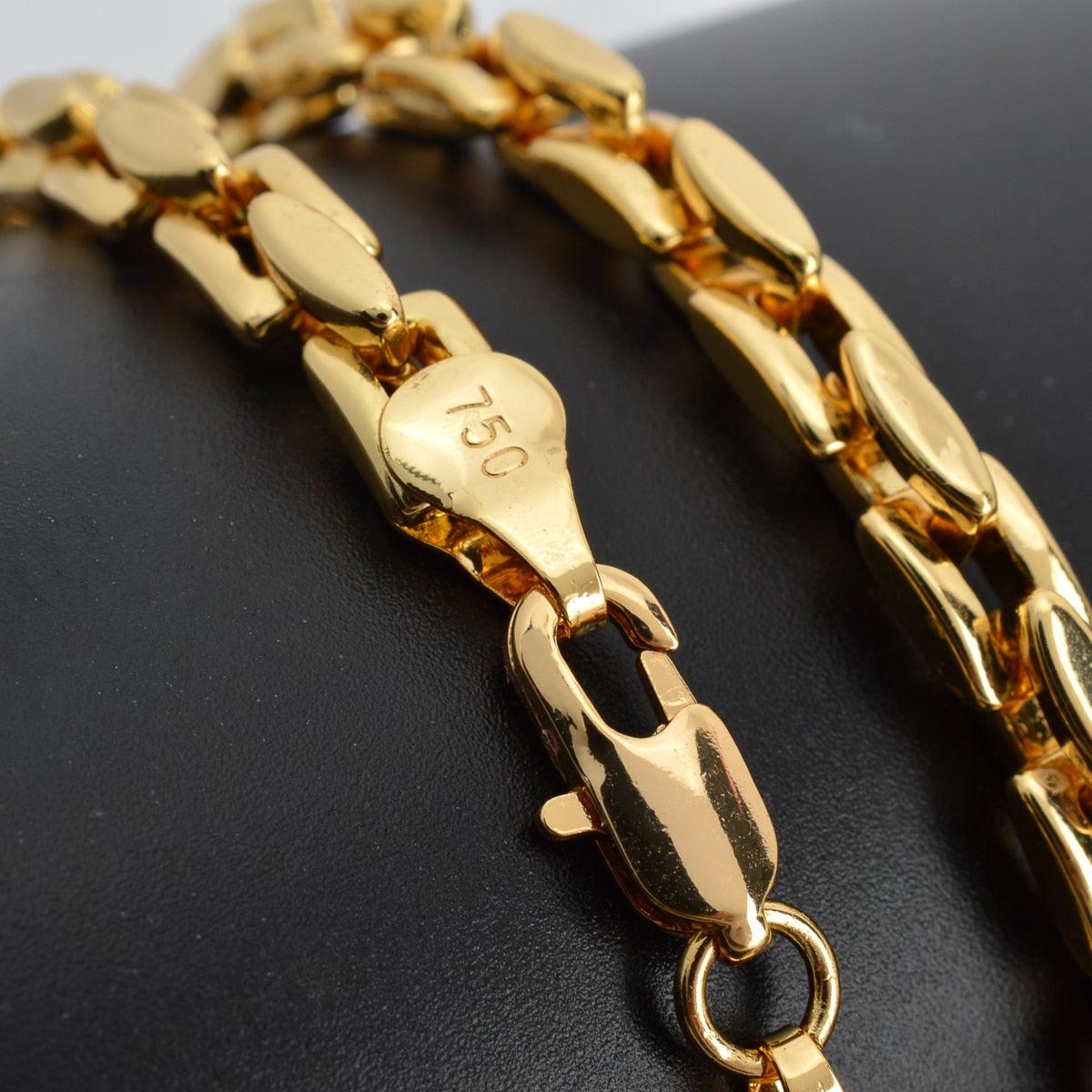 Corrente com elos Cartier (Banhada 18k) - Basttino