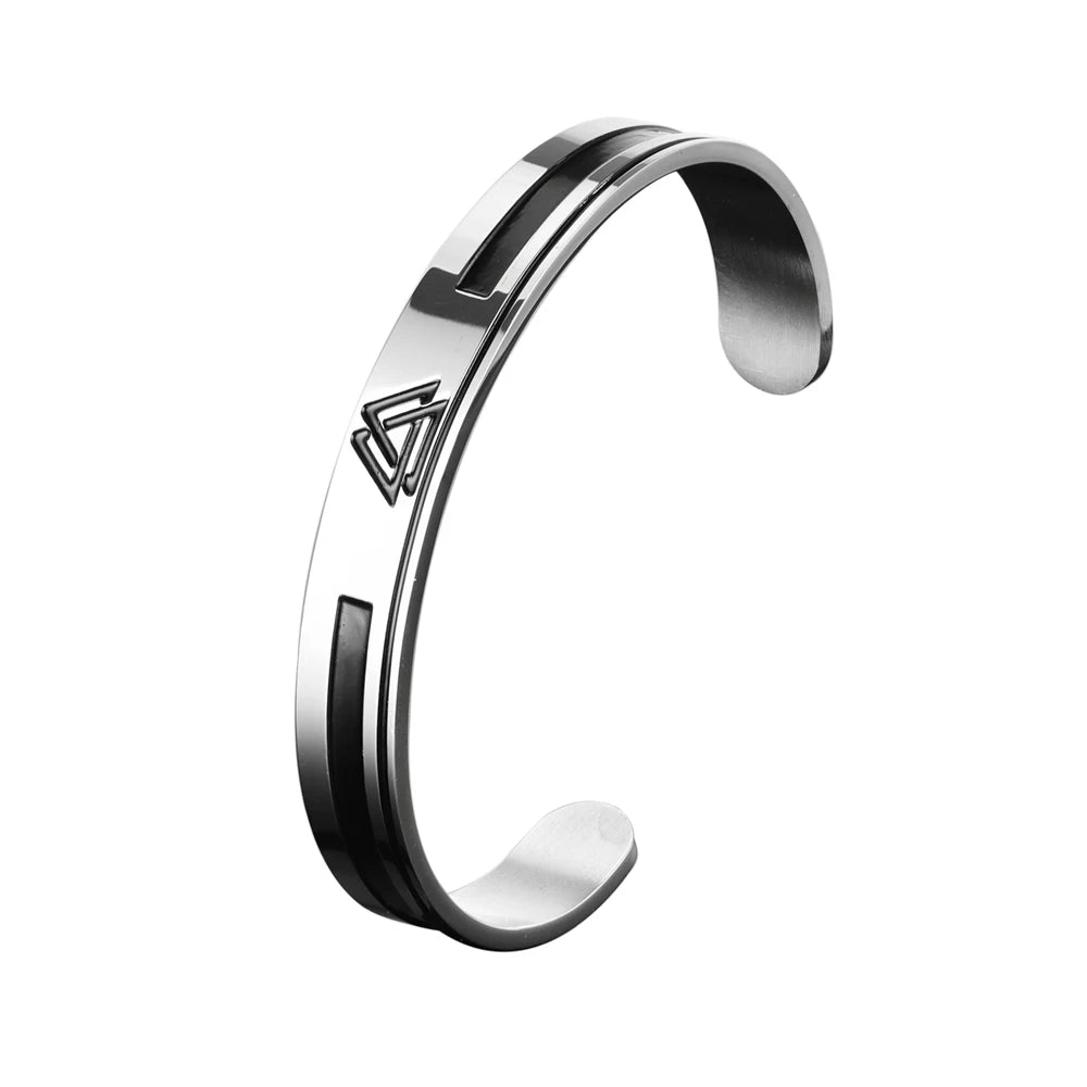 Bracelete valkunt prata 925