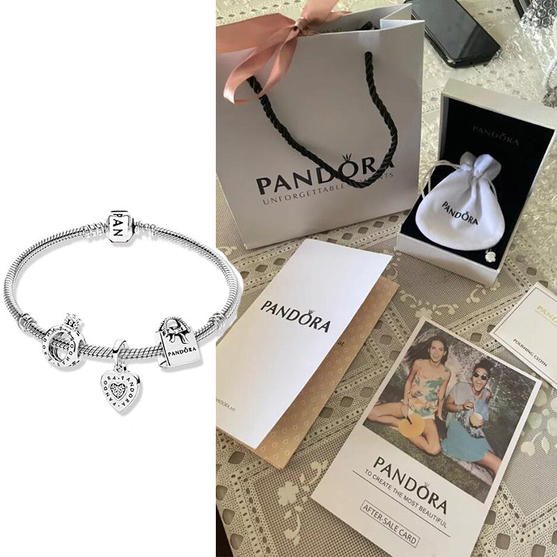 Kit Pandora prata 925