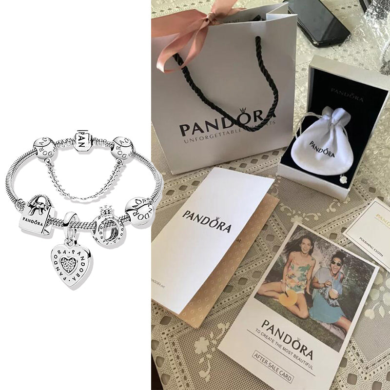 Kit Pandora prata 925